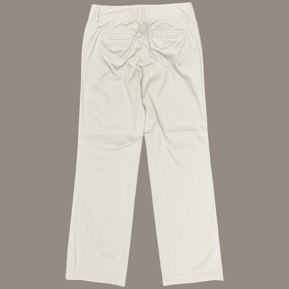 NWT Women's J. JILL Chino Wide Leg Trousers in "Soapstone" | Size 4 - Picture 3 of 10